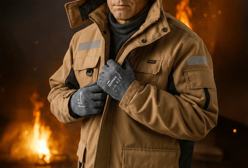 방염성과
착용감의 균형